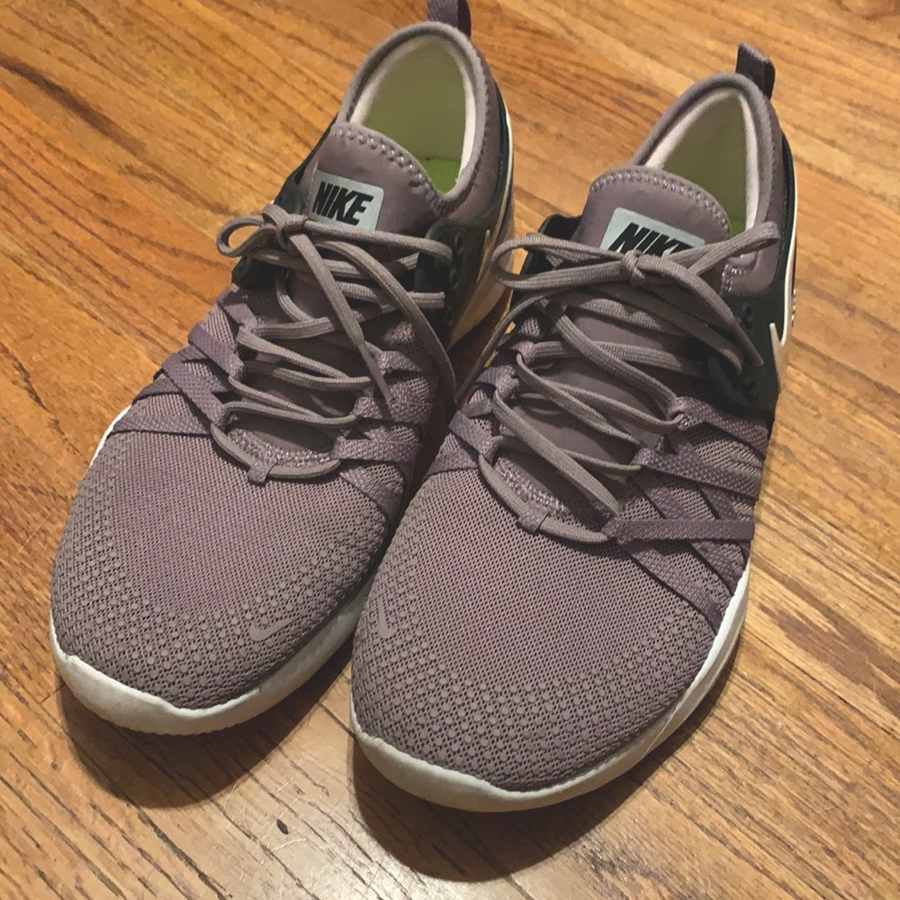Super cute purple lavender NIKE FREE training shoes! Only worn twice